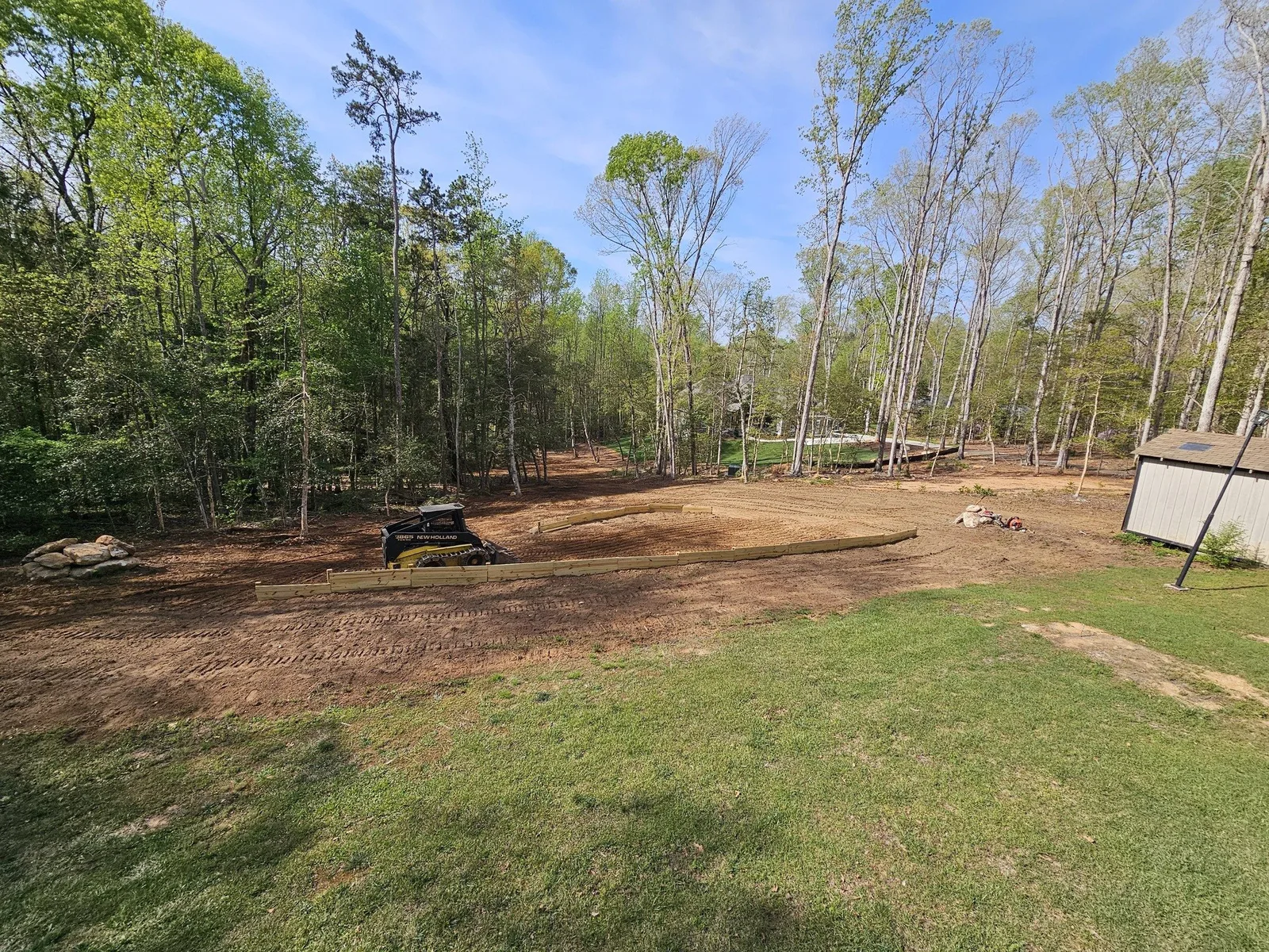 Backyard restoration project